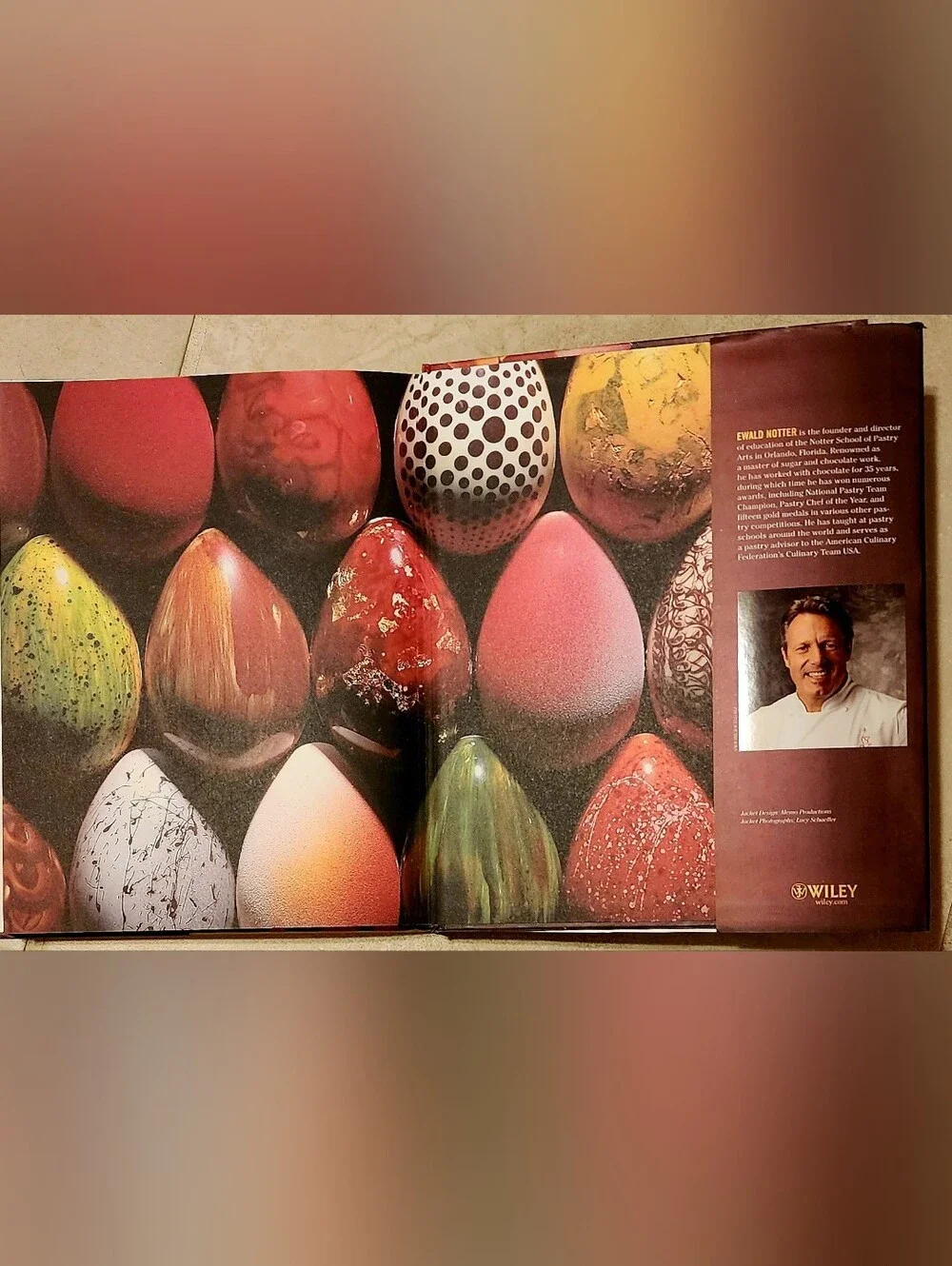 The Art of the Chocolatier Hardcover by Ewald Notter Professional Cookbook